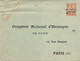 Enveloppe Entier Postal  Neuf 15 Cts Mouchon Surcharge Taxe Réduite Repiquage Privé Comptoir National D'Escompte - Overprinted Covers (before 1995)