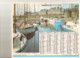 Calendrier PTT 1975 Le Port De St Malo Et Cathédrale Ste Lucile à Albi - Grand Format : 1971-80