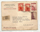 Lettre , Republica Argentina , BUENOS AIRES 58 ,1947, Ambassade De France ,CERTIFICADA ,R Suc. 12 (PUEYRREDON) - Covers & Documents