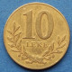 ALBANIA - 10 Leke 1996 "Berat Castle" KM# 77 Republic (1996) - Edelweiss Coins - Albanien