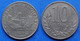 ALBANIA - 10 Leke 2009 "Berat Castle" KM# 77a Republic (1996) - Edelweiss Coins - Albania