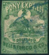 1861, Wells Fargo 2 $ Pony Express Lightly Used - Livraisons