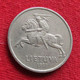 Lithuania 5 Litai 1991 Lietuva - Lithuania