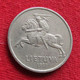 Lithuania 5 Litai 1991 Lietuva - Lituania