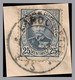 LUXEMBOURG - Adolphe 25c - LAROCHETTE - 1894 UPU-rate Cover To USA - Redirected - 1891 Adolfo Di Fronte