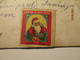 1909 USA WILMINGTON TO RUSSIA CHRISTMAS CARD WITH SANTA CLAUS POST LABELS ,0   , 0 - Sonstige & Ohne Zuordnung