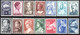81.1956 ROYAL FAMILIES PART I,HELLAS 760-773 MH,VERY FINE - Other & Unclassified