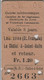 CHEMIN DE FER ELECTRIQUE DU JORAT ET TRAMWAY LAUSANNOIS    TICKET POINCONNE 1908 - Europe