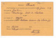 DDY 713 - Carte Privée TP Houyoux Ambulant ARLON-BRUXELLES 1924 Vers COUVIN - Griffe De Gare De GEDINNE - Ambulantes