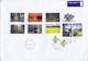 Finlans PRIORITY (1. Klass) Label HELSINKI Helsingfors 2014 Cover Brief BRØNDBY STRAND Denmark 6x Sommer Complete Set - Briefe U. Dokumente