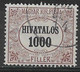 Hungary 1922. Scott #O20 (M) Official Stamp - Servizio