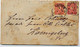 DR U12A Umschlag Hannover-Königsberg + Mi. 41 PFV 1887  Kat. 43,00 € - Enveloppes