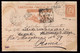 RARA CARTOLINA VAGLIA DA  £15 DEL 1891 DA NICASTRO (LAMEZIA TERME)  A ROMA - Vaglia Postale