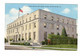 BATON ROUGE, Louisiana, USA, US Post Office & Court House, Old Linen Postcard - Baton Rouge