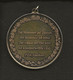 Suéde Médaille En Vermeil Avec Poème Suédois / Suéde Medal In Vermeil With Poem In Swedish Gilded 24 Carats PDA Atterbom - Andere & Zonder Classificatie