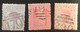 J107 – Victoria (°) Obl,  Victoria Numerals, Num 179, 193, 200, Digby, Koroit, South Yarra - Used Stamps
