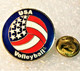 USA VOLLEYBALL FEDERATION - ASSOCIATION AMERICA / Voleibol Pin - Badge ENAMEL - Volleyball