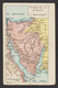 Egypt - Very Rare - Vintage Post Card - Map - SINAI - 1866-1914 Khedivate Of Egypt