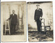 Pierre LAVENIC - 2 Cartes Photo Georges DART Photographe à Montmirail 51 ? - Genealogia