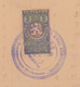259805 / Bulgaria 1940 - 5 Leva (1938) Revenue Fiscaux ,Calculations Of The Water Supply Network Of A Property In Sofia - Autres Plans