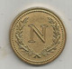 Jetons & Medailles, NAPOLEON BONAPARTE 1 Er CONSUL ,N , 2 Scans , Frais Fr 1.65e - Other & Unclassified