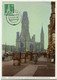 BERLIN CARTE MAXIMUM DU N°129 EGLISE " EMPEREUR GUILLAUME " AVEC OBLITERATION BERLIN 11-10-56 - Maximum Cards