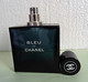 Flacon Vaporisateur " BLEU " De CHANEL  EDT 50 Ml VIDE/EMPTY Pour Collection Ou Décoration - Flacons (vides)