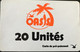 CONGO  -  Prepaid  -  OASIS  -  20 Unités - Congo