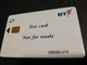GREAT BRETAGNE  CHIPCARDS / TEST  BT  CARD 5 POUND   PERFECT  CONDITION      **5046** - BT Général
