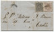1874. Sobrescrito De Cervera De Río Alhama A Cádiz, Con Llegada - Lettres & Documents