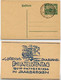 SAARGEBIET P15  Postkarte ZUDRUCK PHILATELISTENTAG Sost.1924  Kat. 50,00 € - Interi Postali