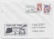 FRANCE LETTRE COVER PORTE HELICOPTERES JEANNE D'ARC 26.1.1981 FORBIN SHANGHAI CHINA - Seepost