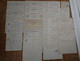 BEDARIEUX (HERAULT) - LOT DE 19 DOCUMENTS DONT ENTETES PUBLITAIRES ET ACTES NOTARIES - Documents Historiques