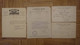 CANNES LA BOCCA, DIJON, CANNES - VALSON PAULETTE NEE SIGAUD - LOT DE 12 ATTESTATIONS DE TRAVAIL ET PRIME - Documents Historiques