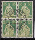 Suisse, 8 Blocs De 4 Oblit., Helvetia, Fils De Tell, Expo Nationale, Tell, N° 111z/113z/169/183/231/235/236z/244,1933-41 - Usados