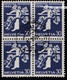 Delcampe - Suisse, 8 Blocs De 4 Oblit., Helvetia, Fils De Tell, Expo Nationale, Tell, N° 111z/113z/169/183/231/235/236z/244,1933-41 - Usados