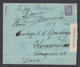 1916. RUSSIA. 10 KOP Perforated On Cover To KOPENHAGEN Denmark Cancelled 4 2 16 And A... () - JF369110 - Briefe U. Dokumente