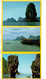 THAÏLANDE . PHUKET & PHANG NGA . DÉPLIANT DE 12 VUES . 12 CPM - Ref. N°28885 - - Thaïlande