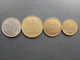 Saarland 10,20,50,100 Franken 1954-1955 (Lot Of 4 Coins) (KM# 1, KM# 2, KM# 3, KM# 4) - Other & Unclassified