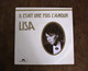 Plaquette Pochette Artiste Polydor Affiche Disque Vinyle 45T Lisa Sylvie Bellec Il était Une Fois L'amour 1983 - Plakate & Poster