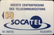 REPUBLIQUE CENTRAFRICAINE  -  Phonecard  -  SOCATEL -  60 Unités (bleue) - Centrafricaine (République)