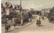 14. CABOURG . CPA COLORISEE. LES VILLAS ET LE GRAND HOTEL. ANIMATION. ANNEE 1905 + TEXTE - Cabourg