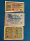 3 Banconote Germania Circolate  Reichsbanknote 1908-1920-1922 - Non Classificati