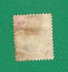 1870 / 1893 N° 28 VICTORIA 1 CENT A-JAUNE ORANGE  OBLITÉRÉ DOS CHARNIÈRE - Abarten Und Kuriositäten