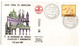 Espagne -- BARCELONA -- 1967 -- 20ème Expo Filatelica  --Lot De 2 Enveloppes Souvenir..timbres..cachets - Barcelone