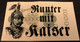 WW2 Germany Nazi Propaganda FORGERY Overprint On Genuine 10,000 Mark 1922 "Vampire" Banknote EF - Sonstige & Ohne Zuordnung