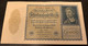 WW2 Germany Nazi Propaganda FORGERY Overprint On Genuine 10,000 Mark 1922 "Vampire" Banknote EF - Sonstige & Ohne Zuordnung