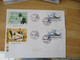 Lot De Poste Navale 6  Lettre  Enveloppe Illustree Jeanne D Arc Porte Helicoptere Et Noumea  Mission Asie - Seepost