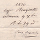 Delcampe - 1830 - Lettre Pliée Avec Correspondance En Français De 2 Pages D' Almeria, Andalucia, Espana Vers Marseille, France - ...-1850 Préphilatélie