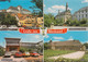 D-66440 Blieskastel - Ansichten - Festhalle - Kirsche - Schloß - Cars - Peugeot 504 - Renault R5 - VW Golf - Saarpfalz-Kreis